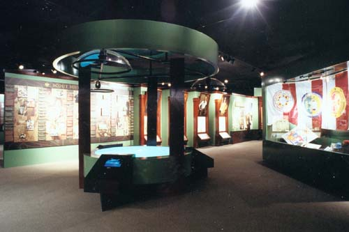 Museum and exhibition space installation